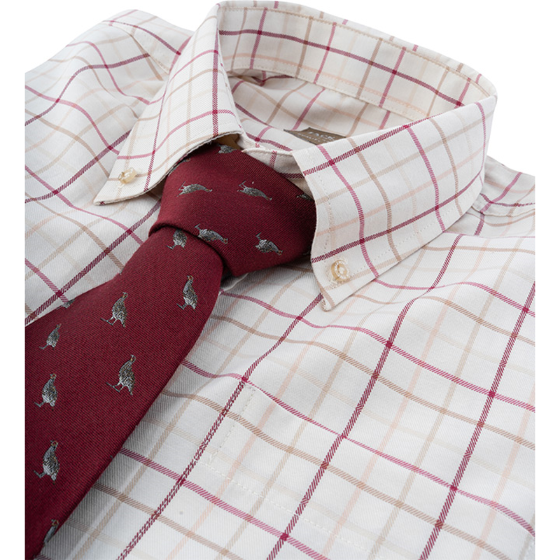 Jack Pyke Countryman Shirt - Burgundy-5