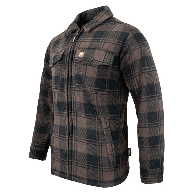 Jack Pyke Tundra Shirt - Brown Check-3