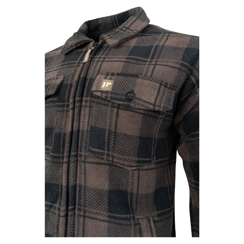 Jack Pyke Tundra Shirt - Brown Check-4