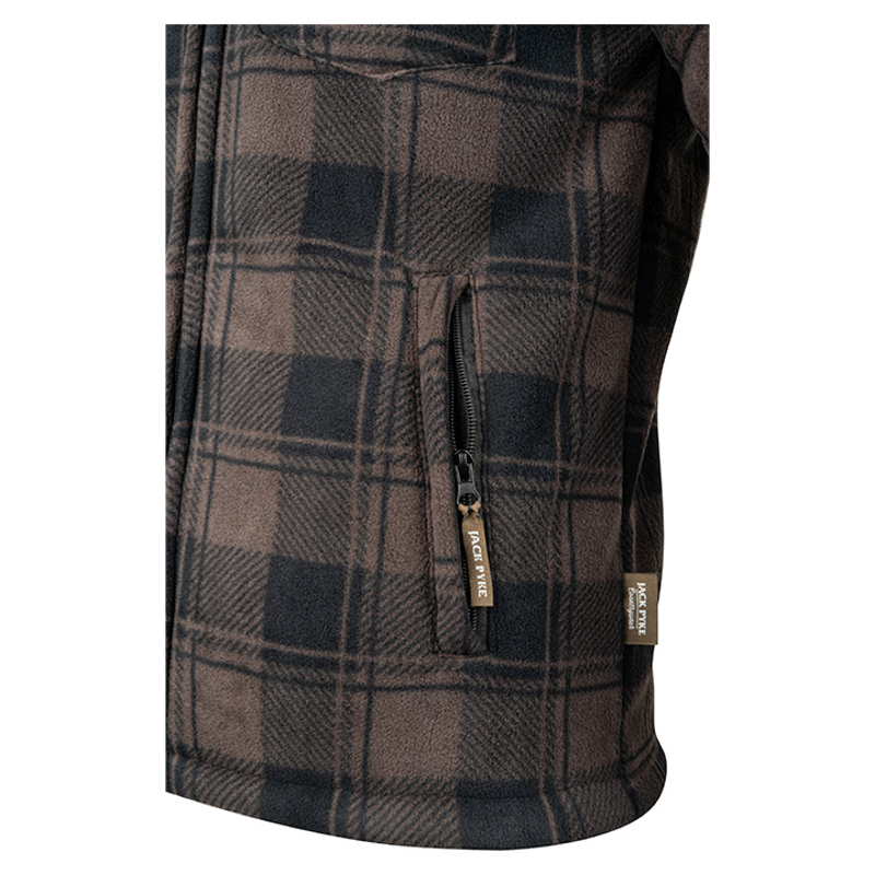 Jack Pyke Tundra Shirt - Brown Check-6