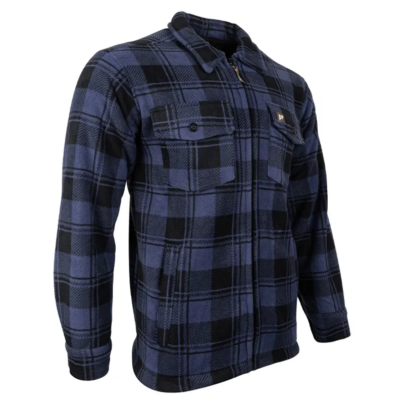 Jack Pyke Tundra Shirt - Navy Check-2