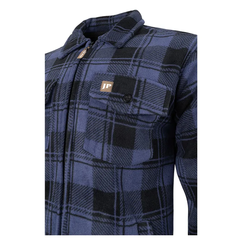Jack Pyke Tundra Shirt - Navy Check-4