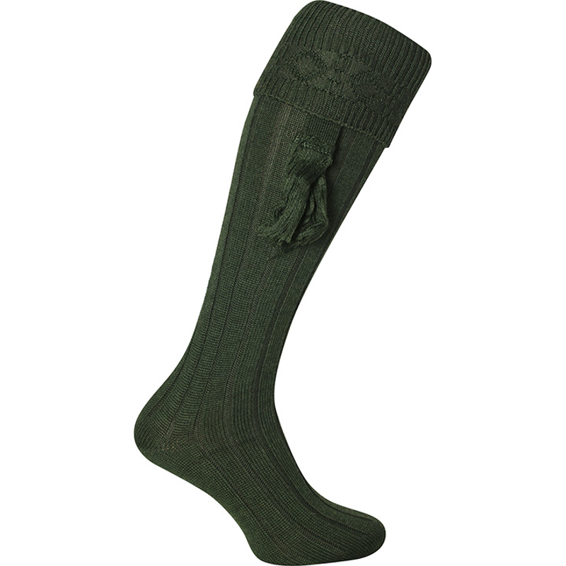 Jack Pyke Plain Shooters Socks - Green