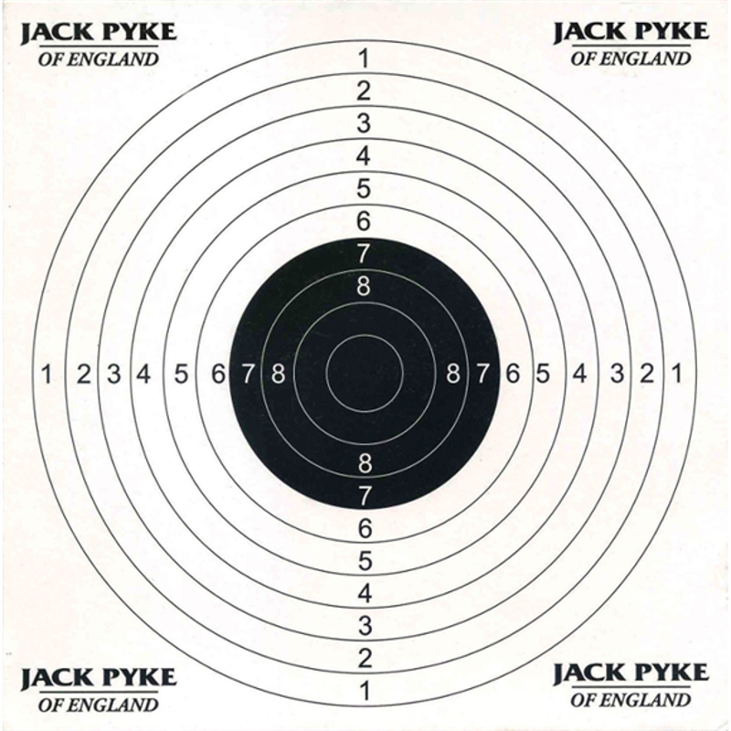 Jack Pyke Paper Targets 100 Pack