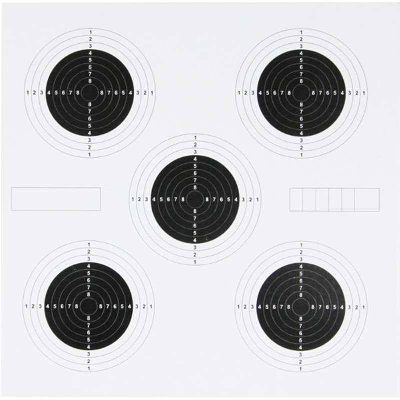 Jack Pyke 25 Yard Targets 100 Pack