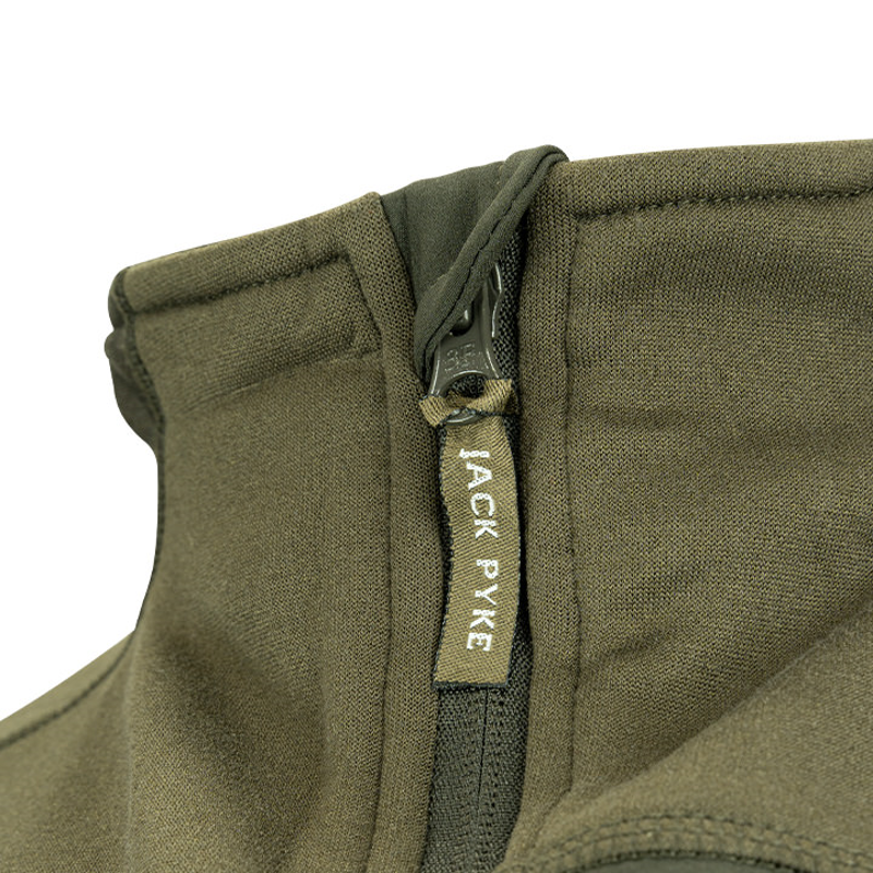Jack Pyke Ashcombe Technical Fleece Jacket - Green-4
