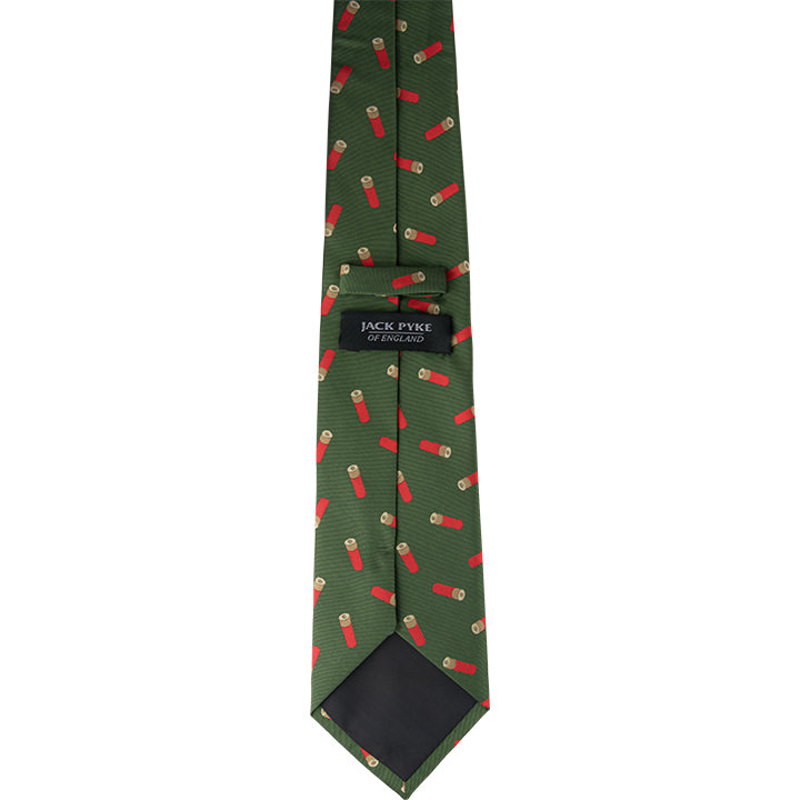 Jack Pyke Shooting Tie - Green Cartridge-1