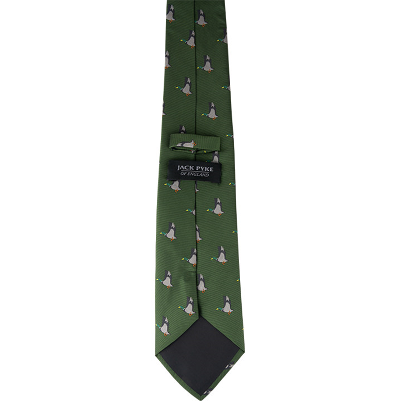 Jack Pyke Shooting Tie - Green Duck-2