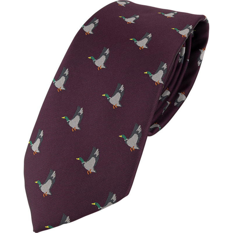 Jack Pyke Shooting Tie - Wine Duck