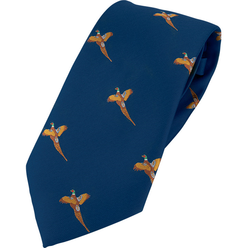 Jack Pyke Shooting Tie - Navy Pheasant