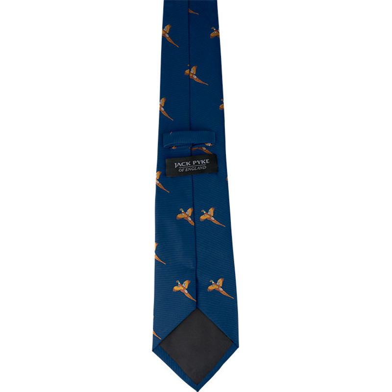 Jack Pyke Shooting Tie - Navy Pheasant-1