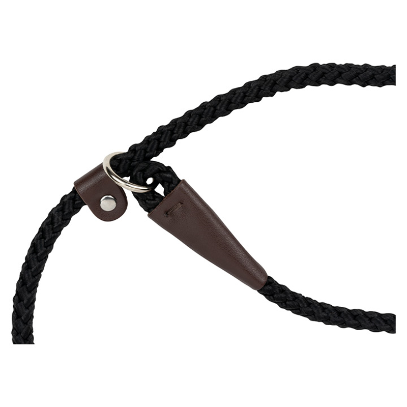 Jack Pyke Traditional Dog Slip Lead - Black-2