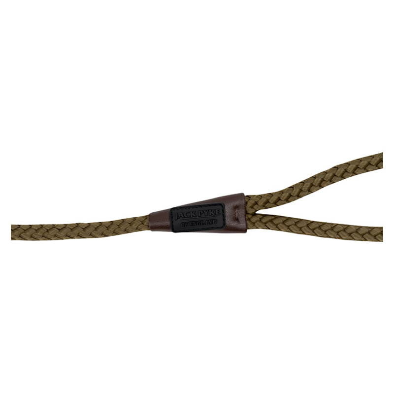 Jack Pyke Traditional Dog Slip Lead - Olive Green-1
