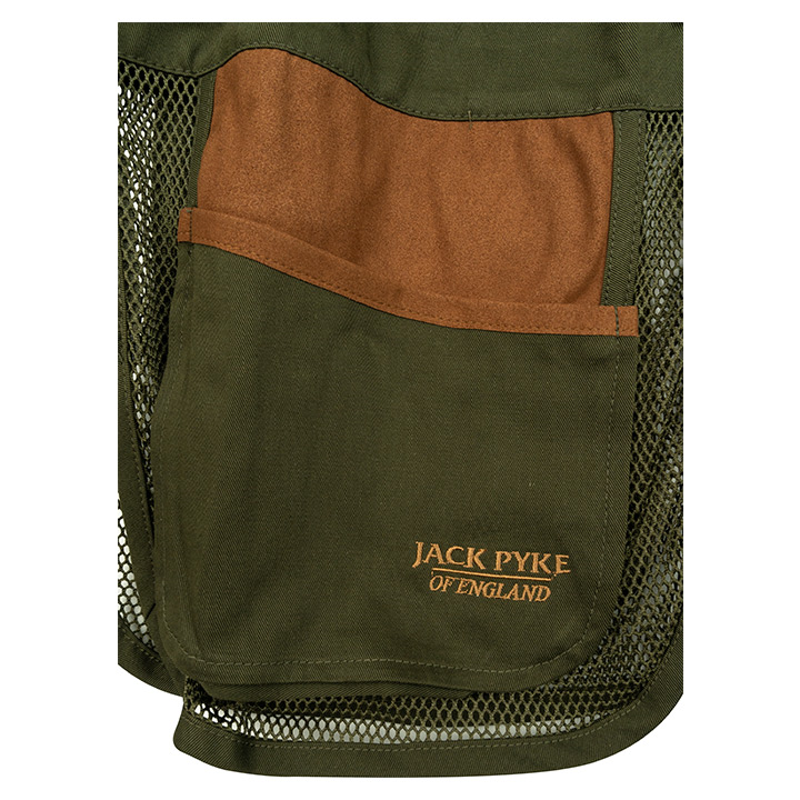 Jack Pyke Sporting Skeet Vest - Green-2