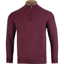 Jack Pyke Ashcombe Lambswool Zipknit Jumper - Plum