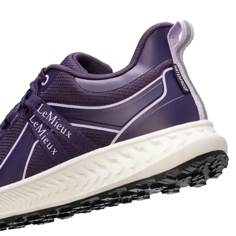 LeMieux Trax Viva Waterproof Trainer - Juniper/Lilac-1