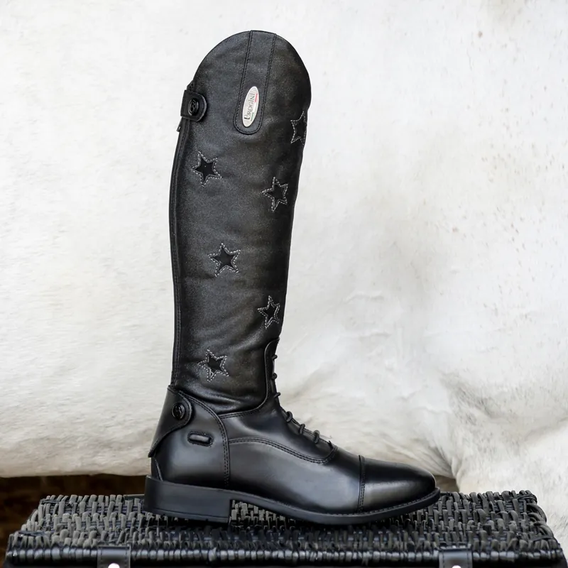 Brogini KB13 Carina Piccino Long Riding Boots - Black-1