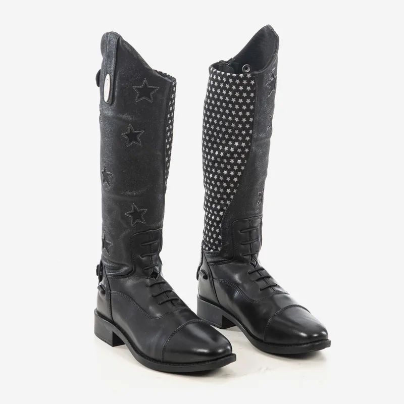 Brogini KB13 Carina Piccino Long Riding Boots - Black