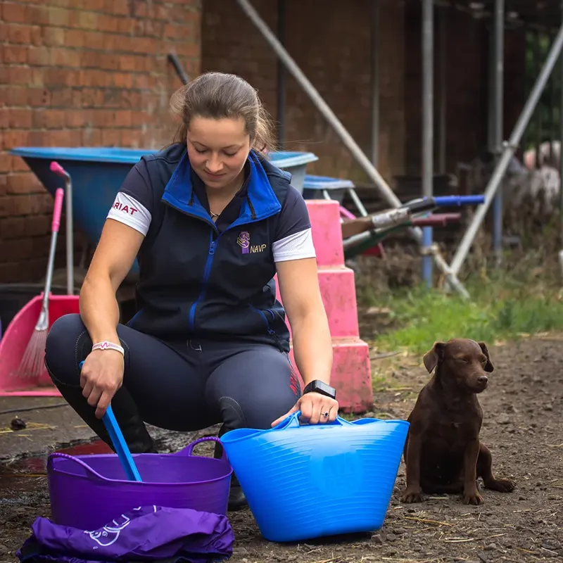 Red Gorilla Tubtrug Flexible Small 14L Bucket - Blue-1