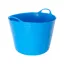 Red Gorilla Flexible Large Tub 38L - Blue