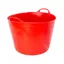 Red Gorilla Flexible Large Tub 38L - Red