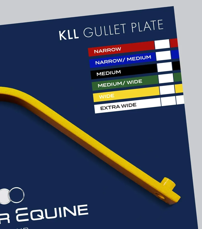 Premier Equine Saddle KLL Gullet Plate Multi-3