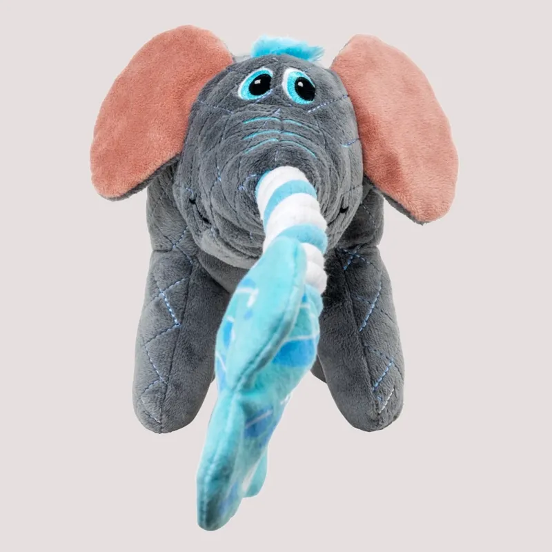 KONG Bendeez Elephant Large dog toy - Grey-7