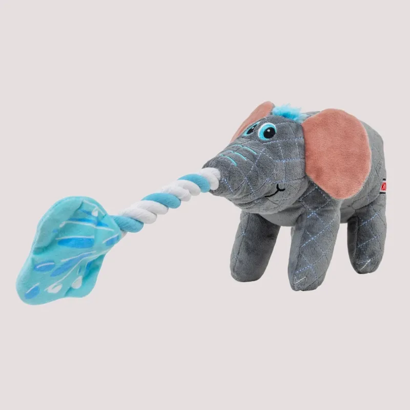 KONG Bendeez Elephant Large dog toy - Grey-5