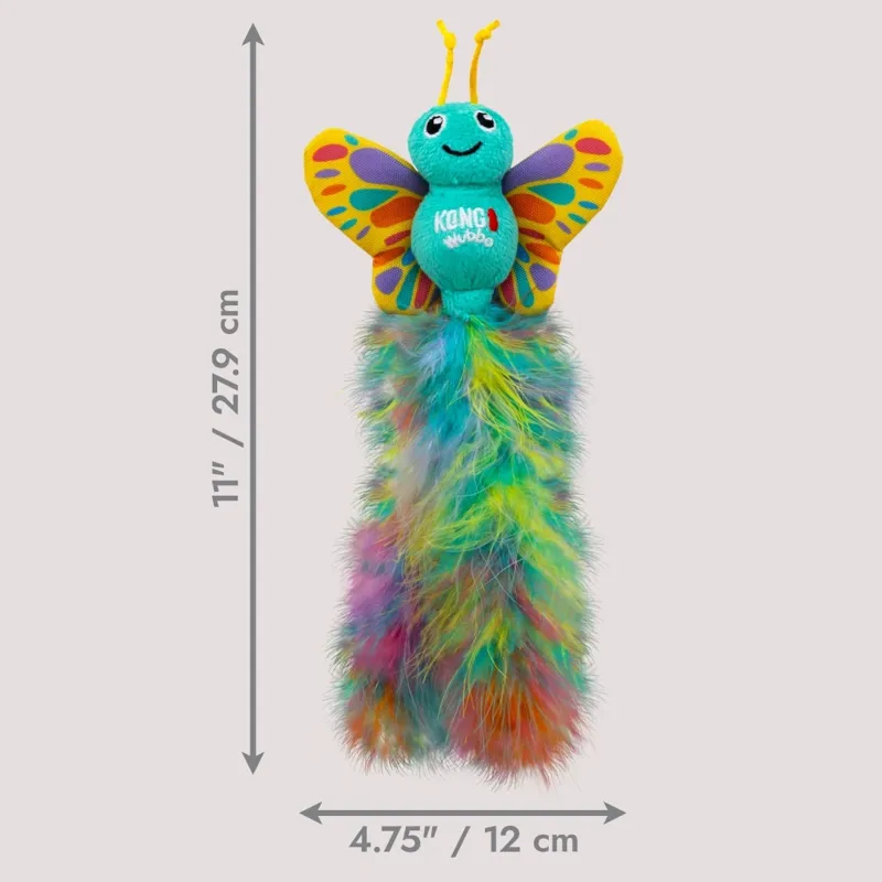 KONG Cat Wubba Butterfly Cat Toy-4
