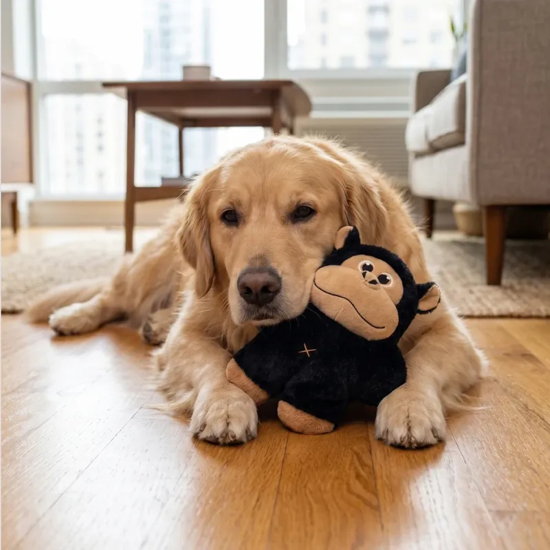 KONG Extra Large Dog Toy - Snuzzles Gorilla-6