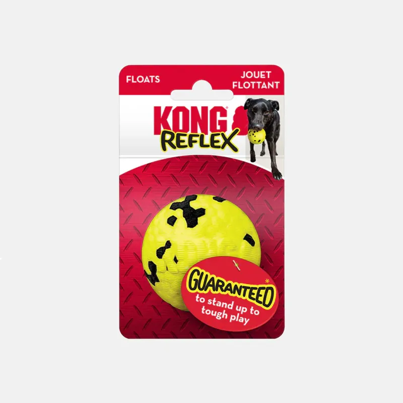 KONG Reflex Ball Large - Yellow