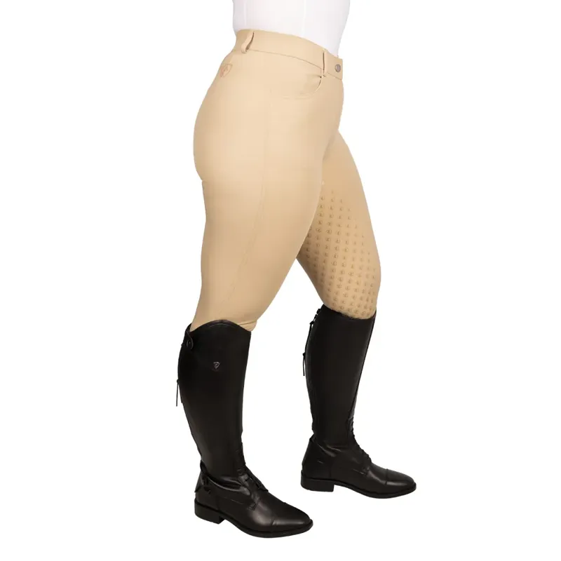 Hy Equestrian HyCONIC La Rubia Ladies Breeches - Beige-2