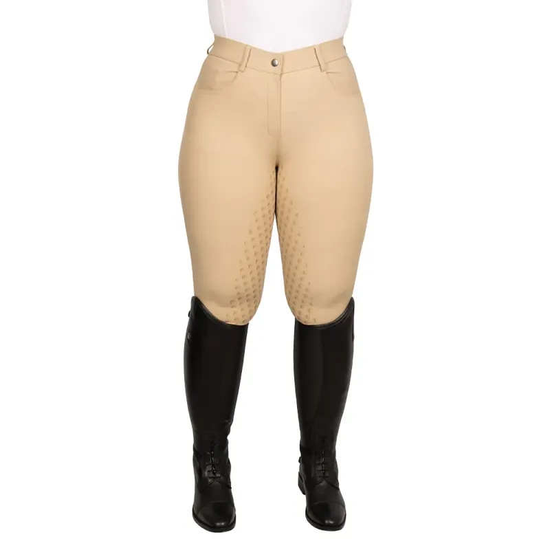 Hy Equestrian HyCONIC La Rubia Ladies Breeches - Beige-1