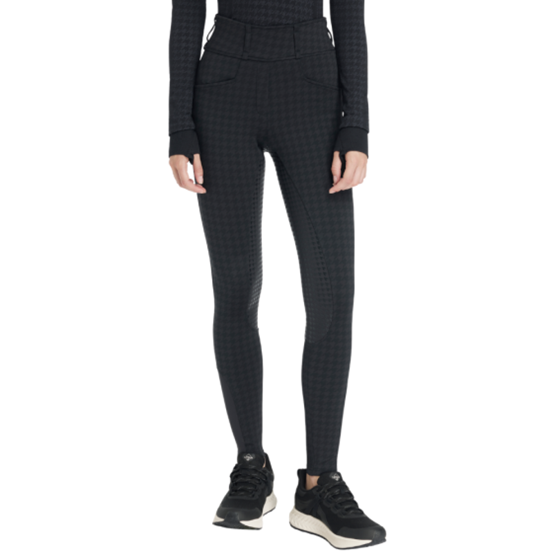 LeMieux Aspen Houndstooth Bregging - Black-1