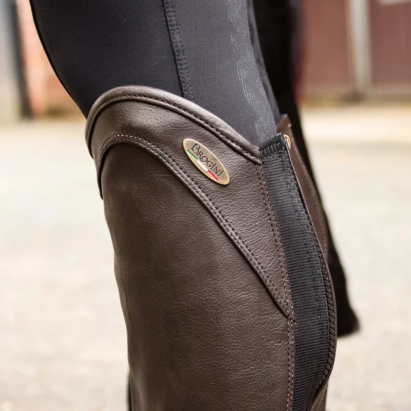 Brogini LG036 Marconia Easy-Care Gaiters Tall - Brown-6