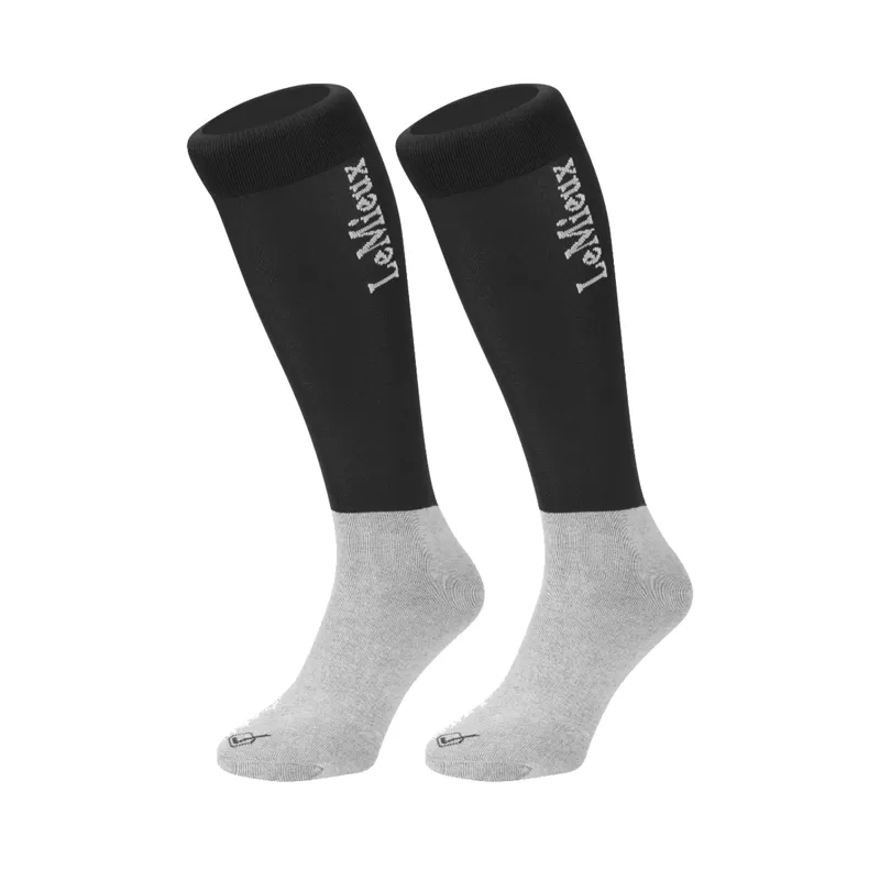 Lemieux Competition Socks Twin Pack - Black