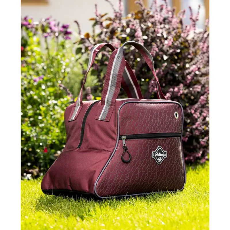 LeMieux Elite Pro Short Boot Bag - Burgundy-1