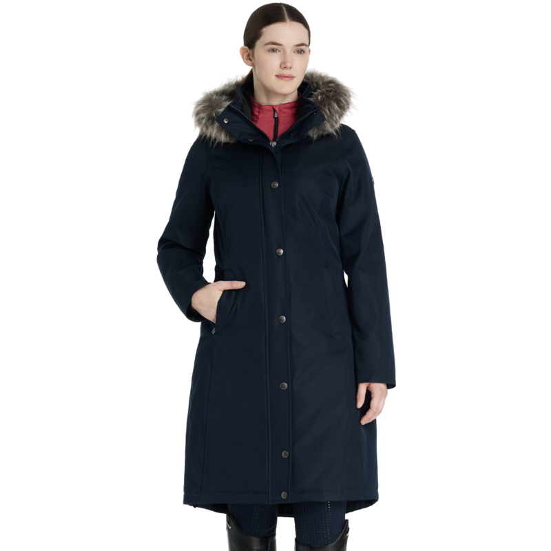 LeMieux Anya Waterproof Ladies Riding Coat - Navy