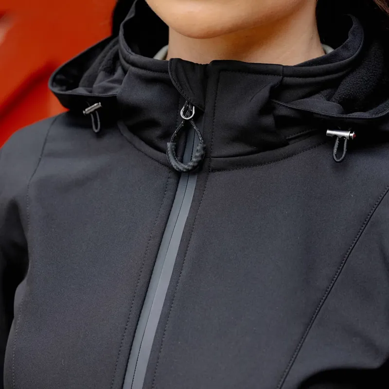 LeMieux Ladies Celine Soft Shell Jacket - Black-3