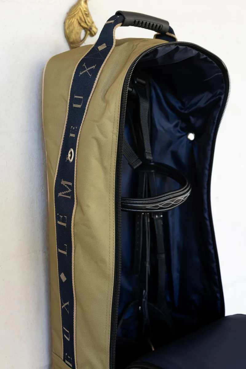 LeMieux Anatomical Bridle Bag - Gooseberry-2