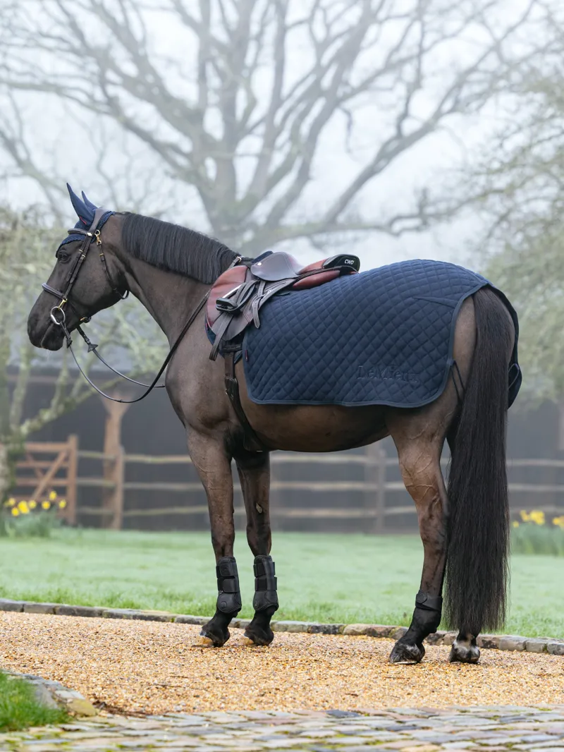 LeMieux Arika Clima-Tek Quarter Sheet - Navy-2
