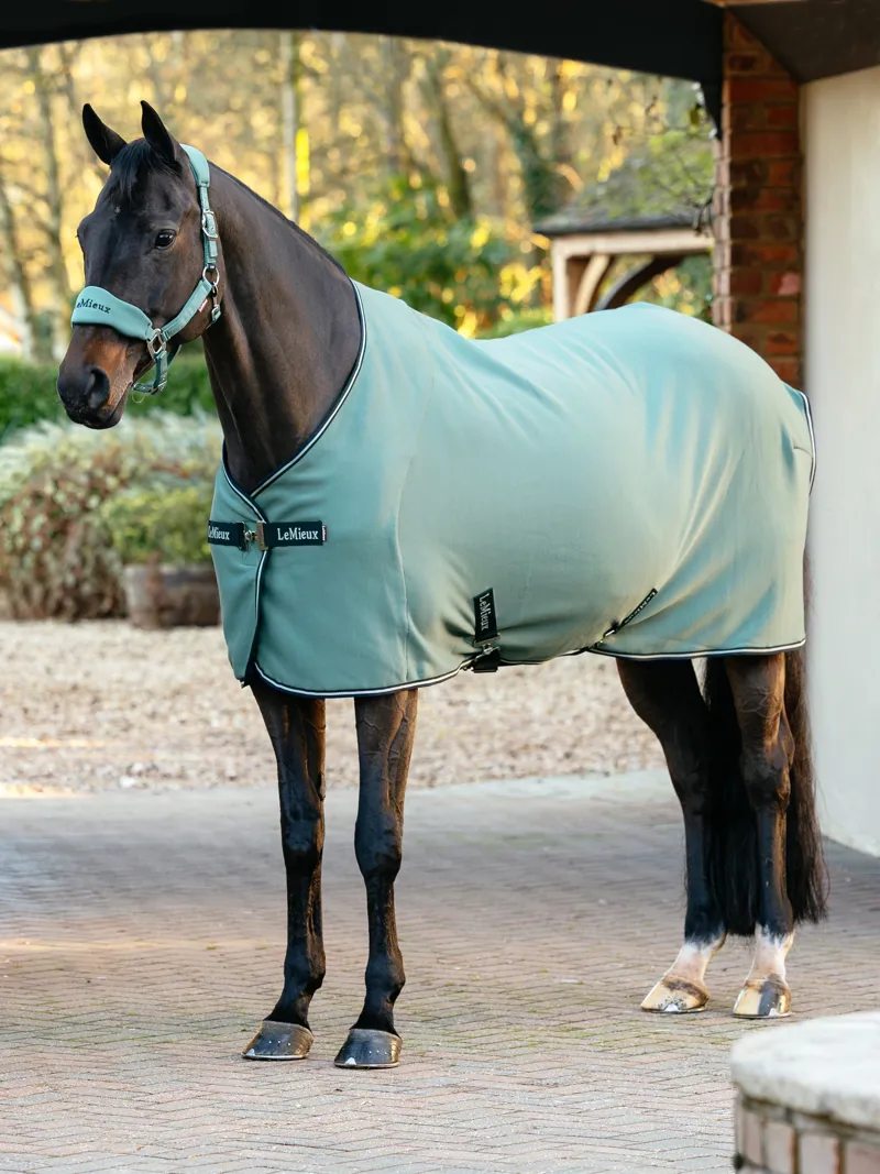 LeMieux Arika Jersey-Tek Fleece Rug - Aloe-1