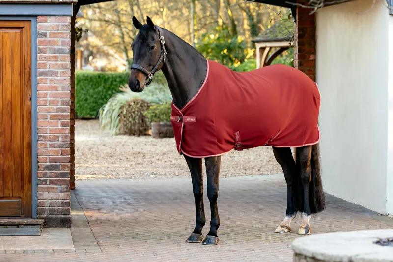 LeMieux Arika Jersey-Tek Fleece Rug - Russet