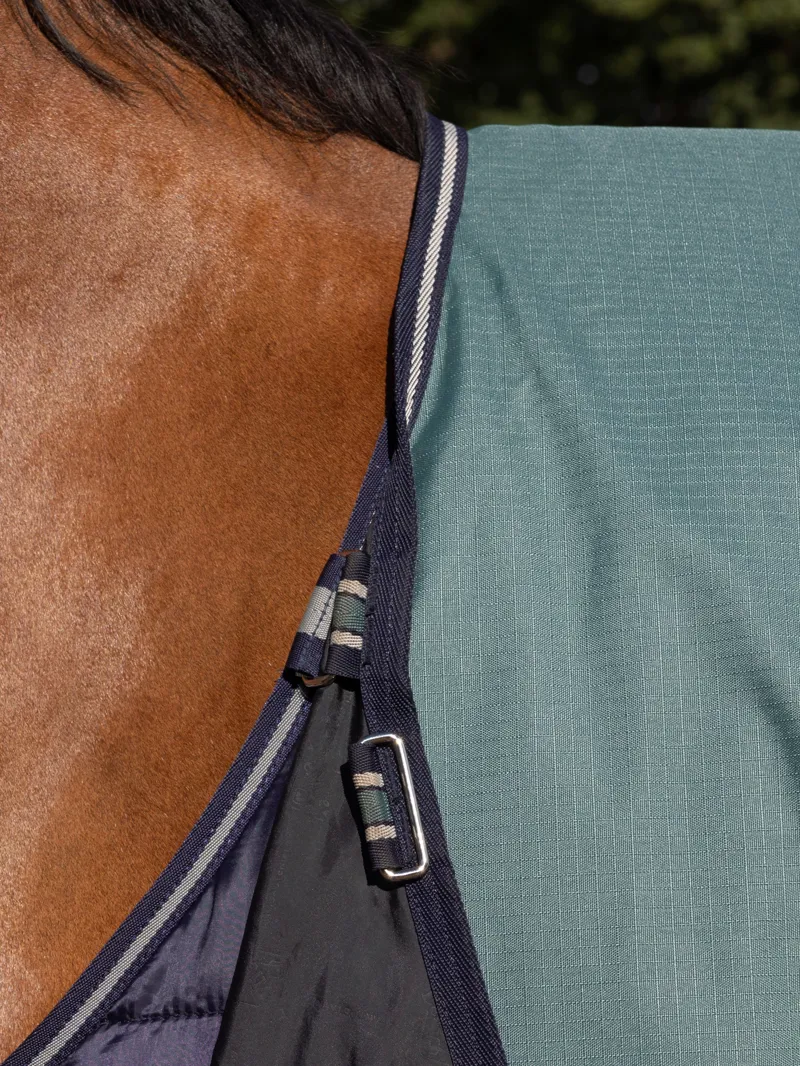 LeMieux Arika Ripstop 0g Turnout Rug - Aloe-6