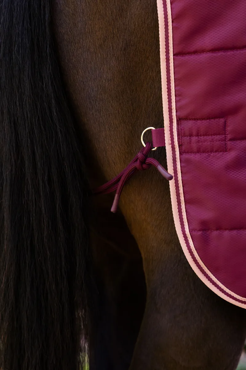 LeMieux Arika Stable-Tek Rug with Neck 200g - Blackberry-6