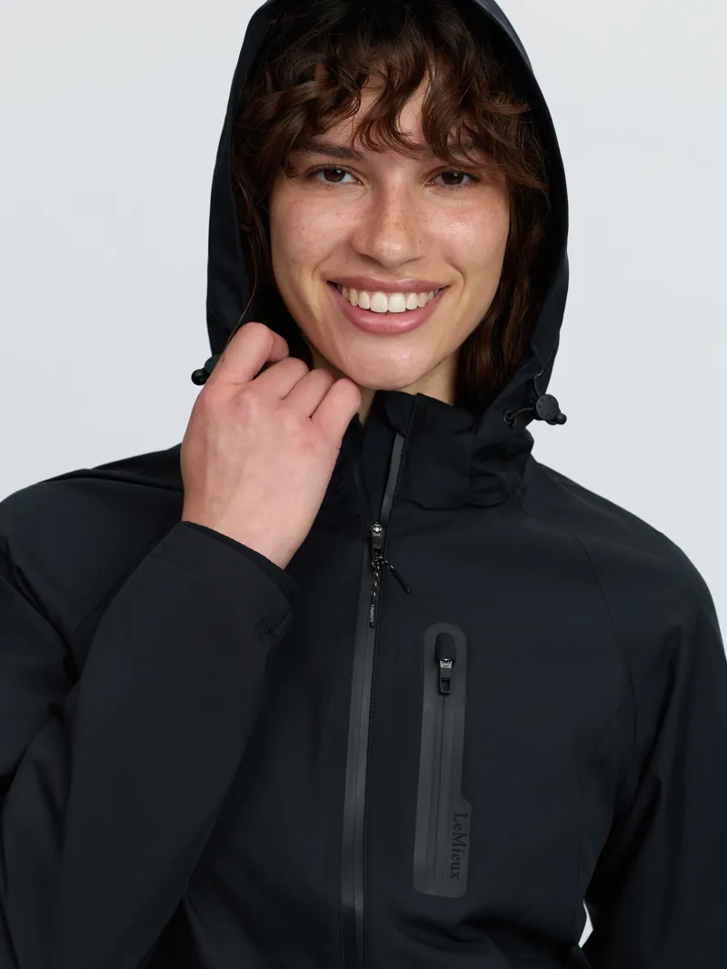 LeMieux Athena Waterproof Lightweight Jacket - Black-3