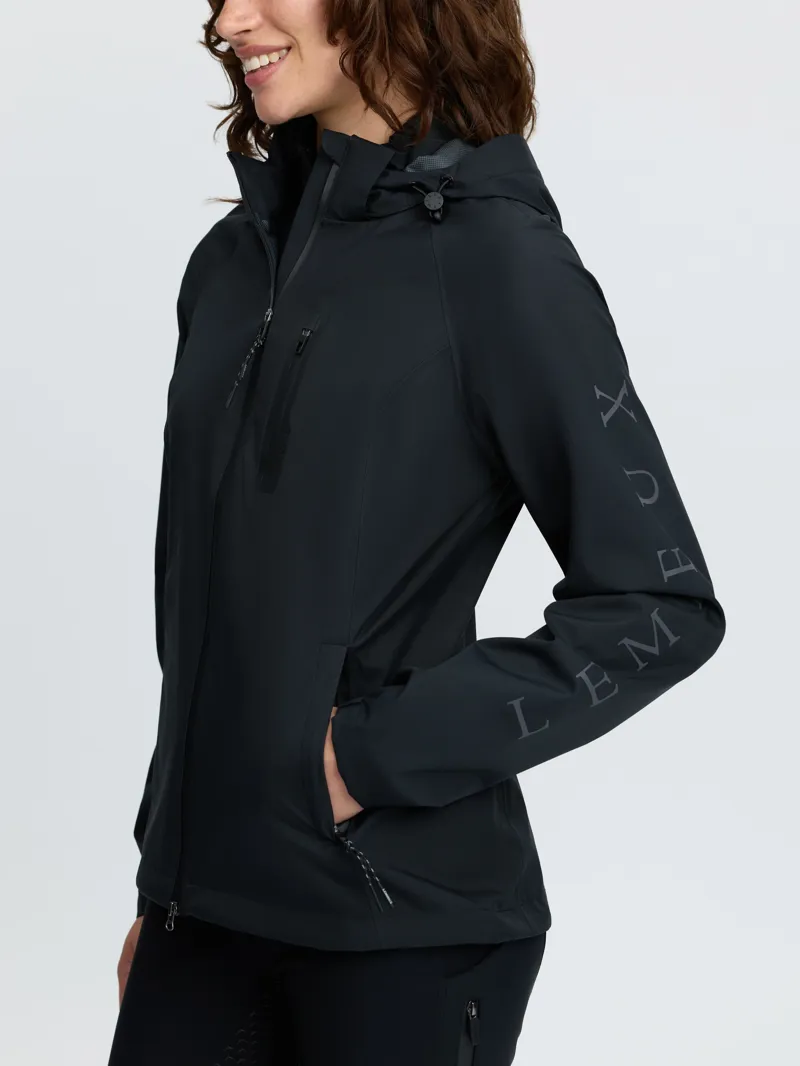 LeMieux Athena Waterproof Lightweight Jacket - Black-2
