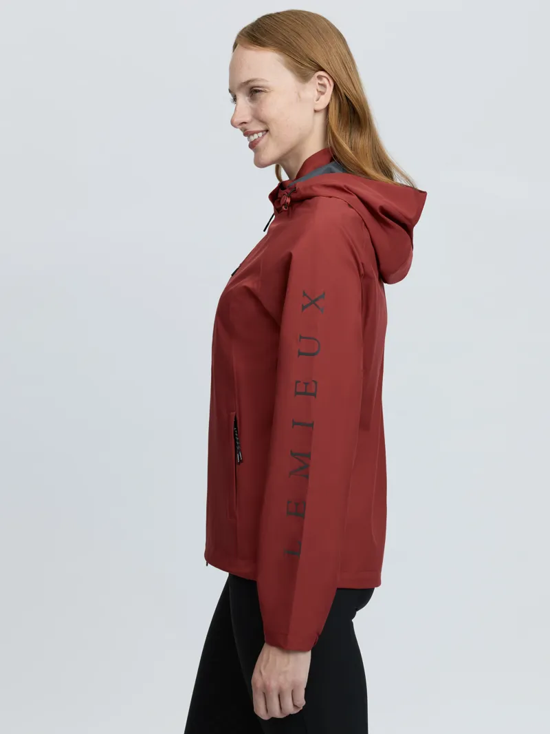 LeMieux Athena Waterproof Lightweight Jacket - Russet-3
