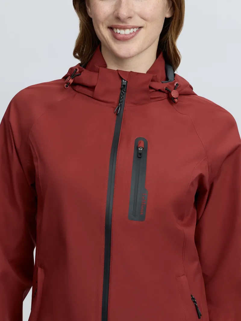 LeMieux Athena Waterproof Lightweight Jacket - Russet-5