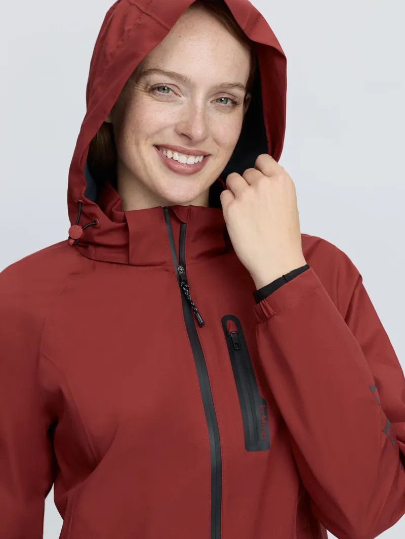 LeMieux Athena Waterproof Lightweight Jacket - Russet-4